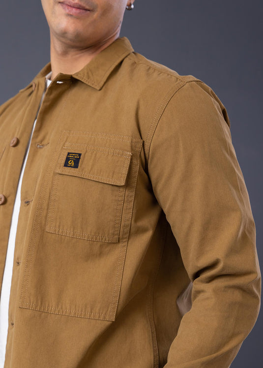 Utility Wear Over Shirt (Deep Purple)