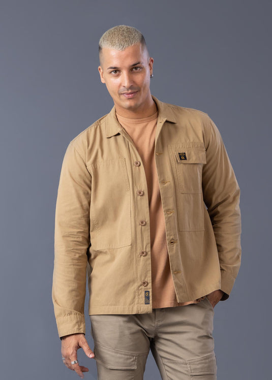 Utility Wear Over Shirt (Deep Purple)