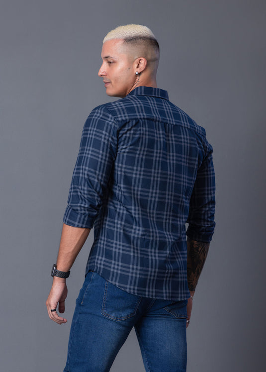 Casual Wear Check L/S Shirt