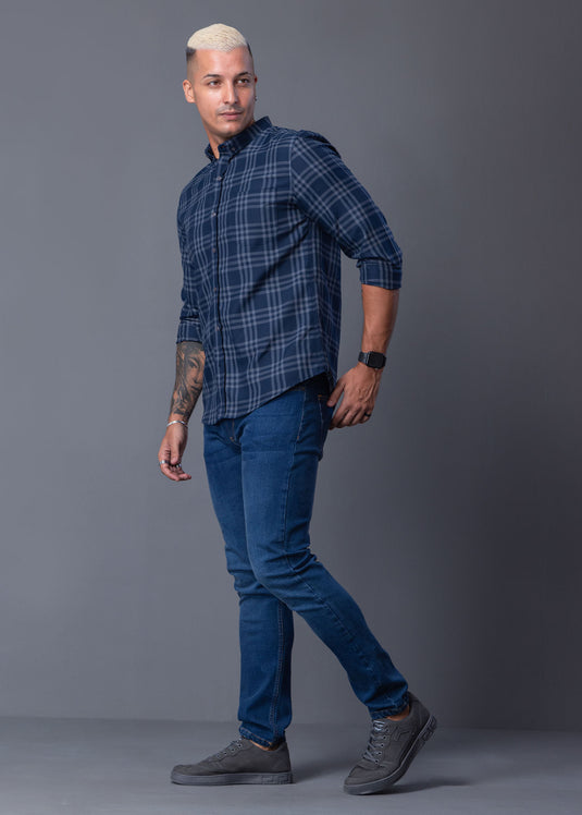 Casual Wear Check L/S Shirt