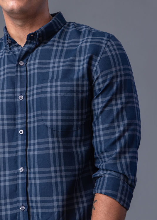 Casual Wear Check L/S Shirt