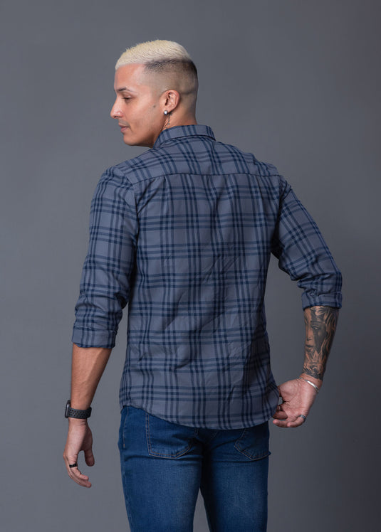 Casual Wear Check L/S Shirt