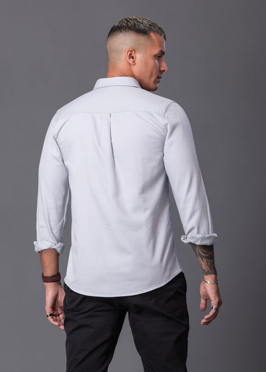 Casual Wear Double Pkt L/S Shirt