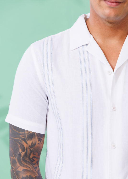 Casual Wear Stripe S/S Shirt