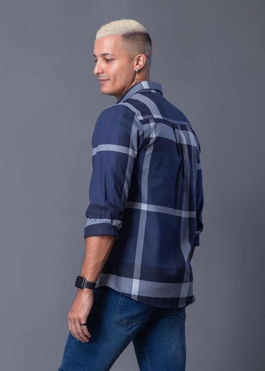 Casual Wear Check L/S Shirt