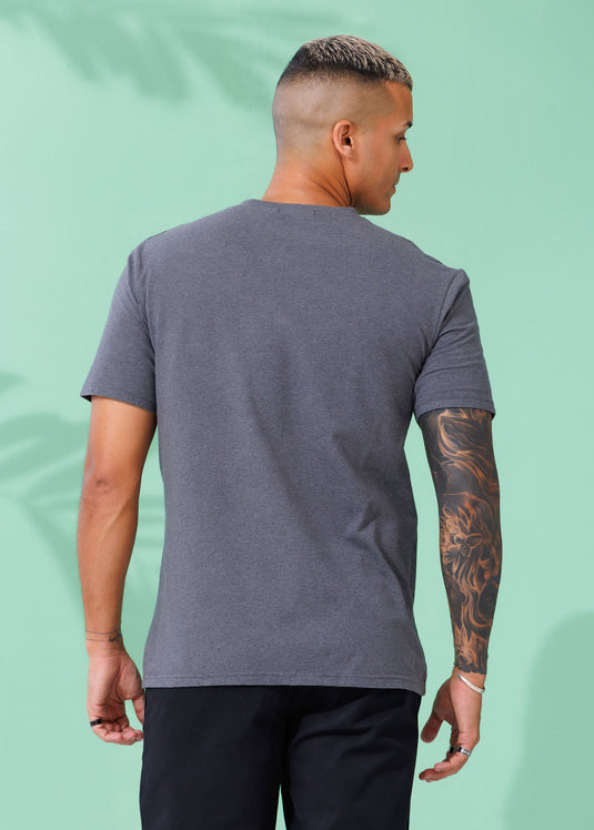 S/S Half Placket T-shirt