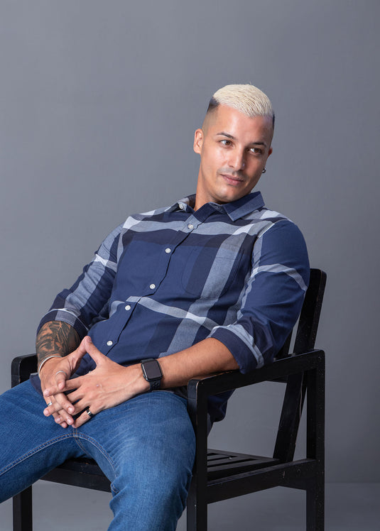 Casual Wear Check L/S Shirt