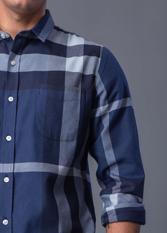 Casual Wear Check L/S Shirt