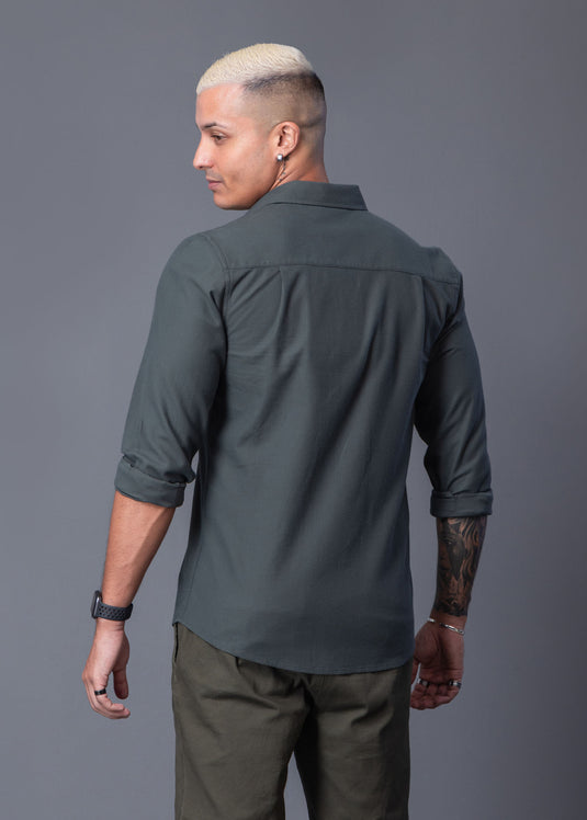 Casual Wear Button Down L/S Shirt