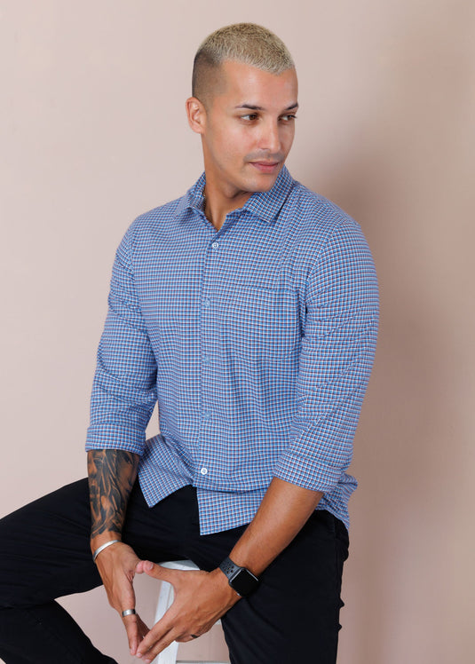 Casual Wear Check L/S Shirt