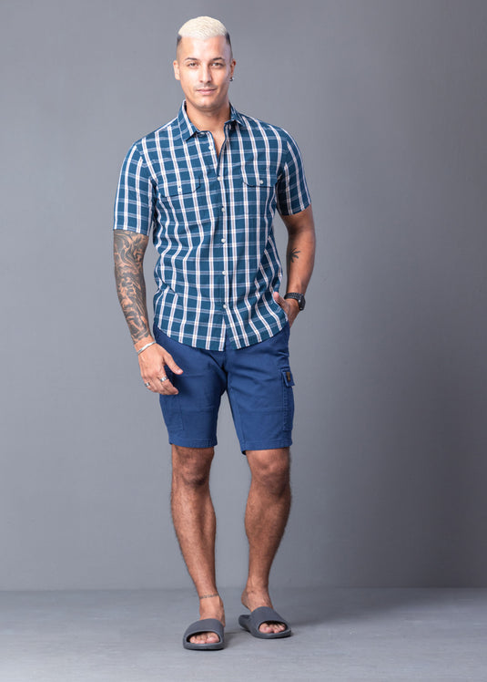 Casual Wear Check S/S Shirt