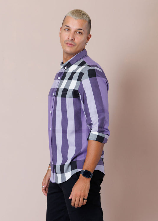 Casual Wear Check L/S Shirt