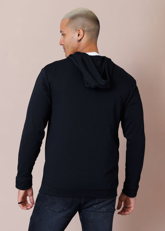 Winter Wear Hoodie With Ditachable Zipper
