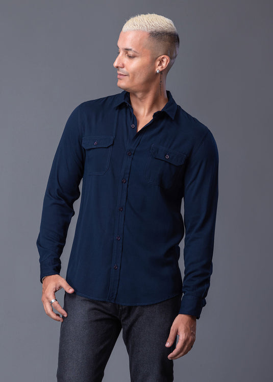 Double PKT L/S Shirt