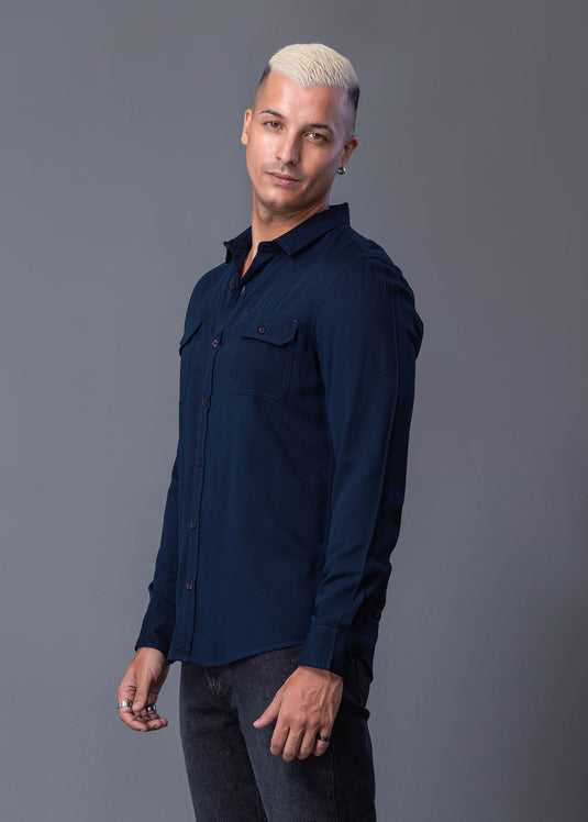 Double PKT L/S Shirt