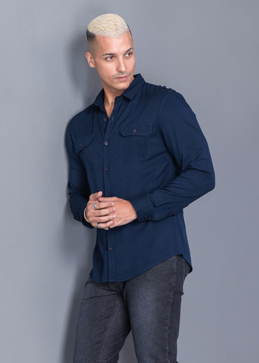 Double PKT L/S Shirt