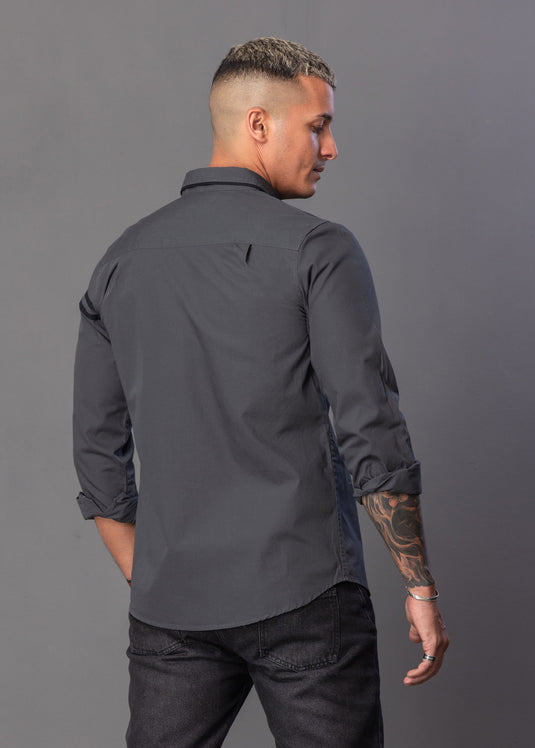 Casual Wear L/S Detailed shirt