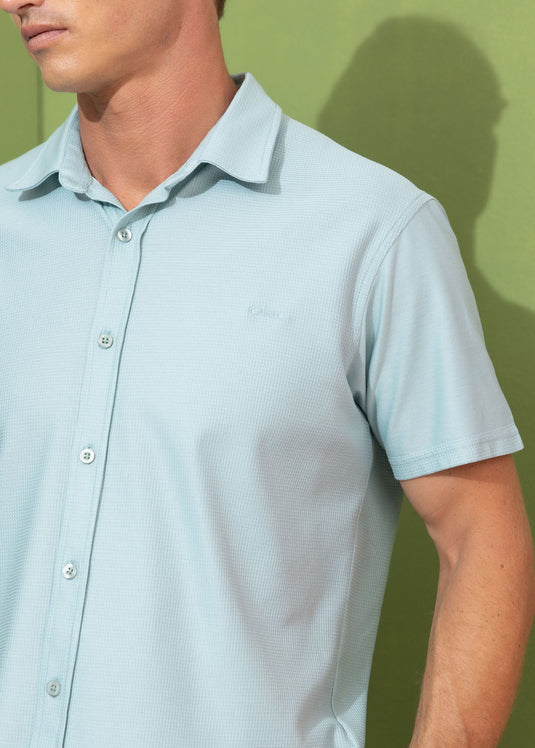 Casual Wear Knitted S/S Shirt