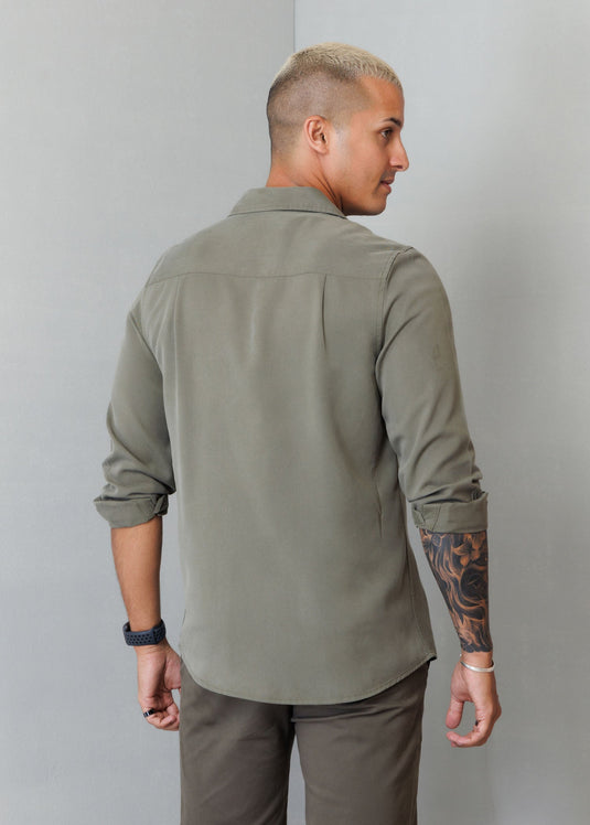 Casual Wear Double PKT L/S Shirt