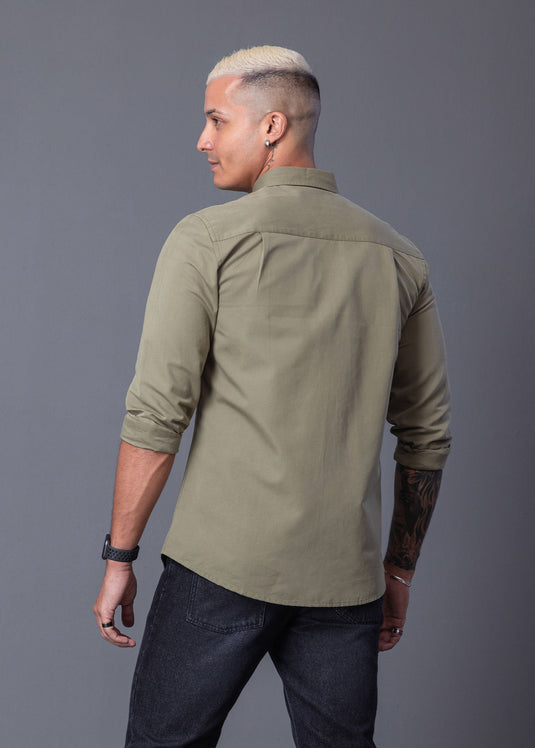 Casual Wear Detailed L/S Shirt