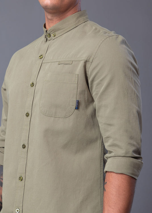 Casual Wear Detailed L/S Shirt