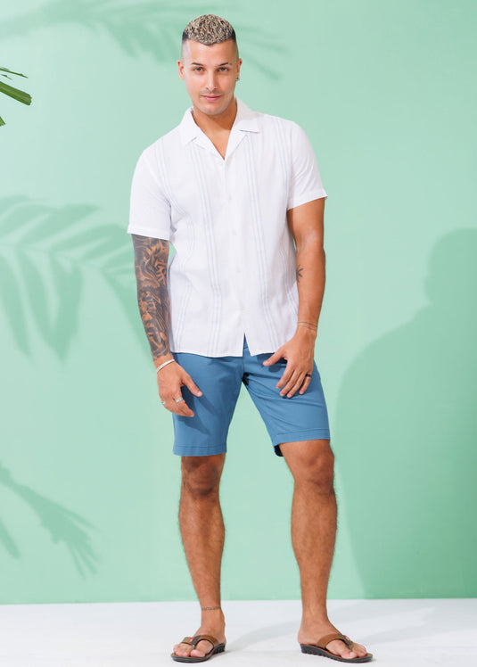 Casual Wear Stripe S/S Shirt