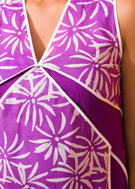 Sleeveless Mix Dress