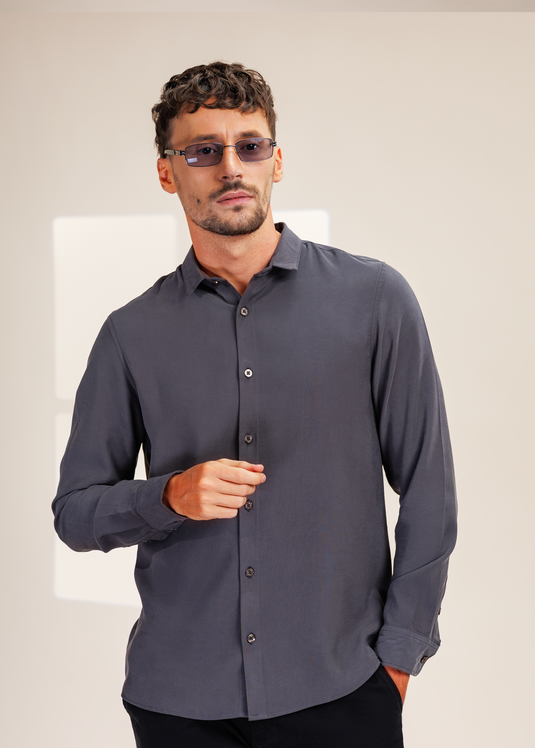 Detailed Party Wear L/S Shirt