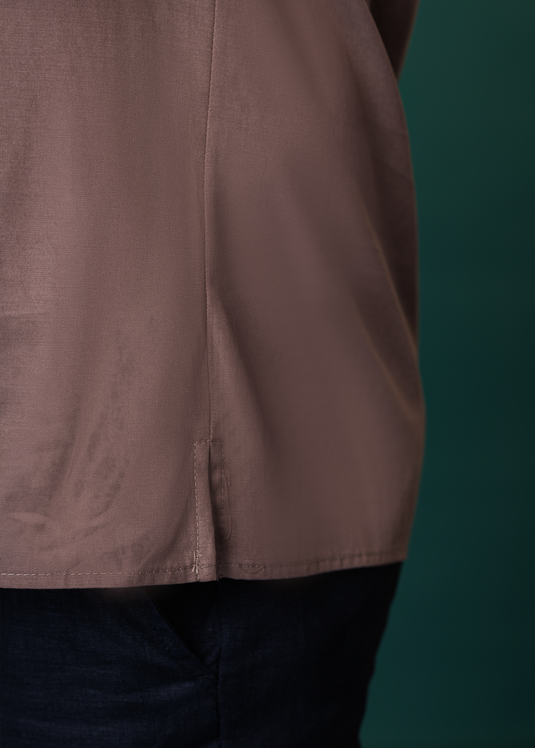 Party Wear Half Placket L/S Shirt