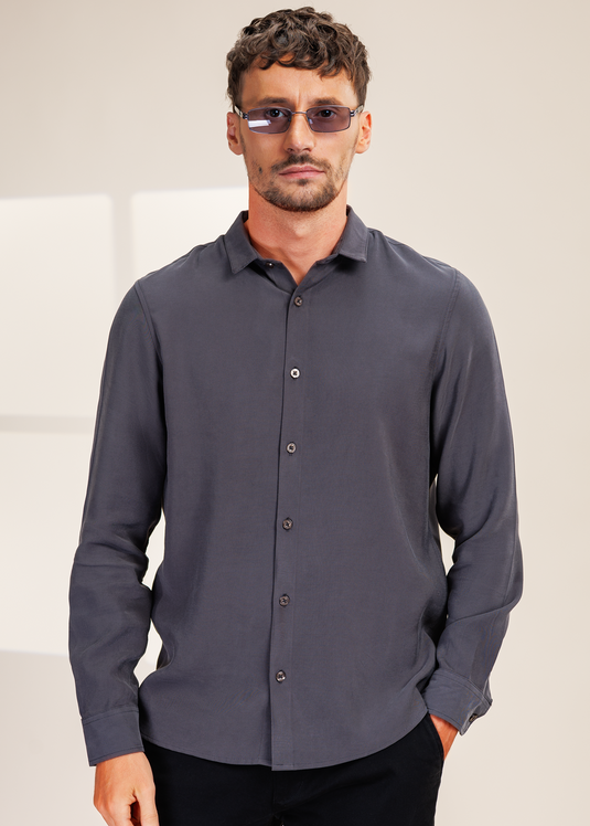 Detailed Party Wear L/S Shirt