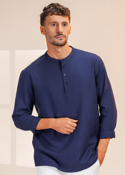 Detailed Party Wear L/S Shirt