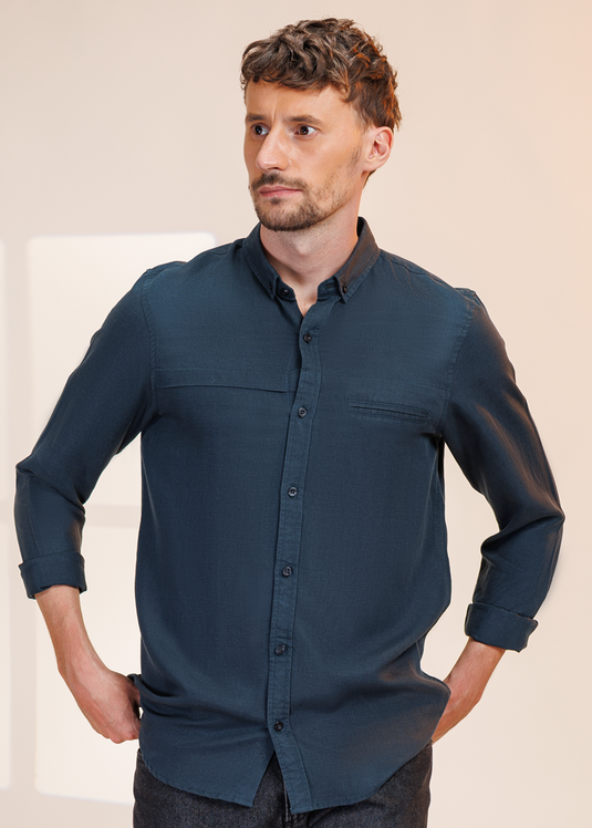 Casual Wear Detailed L/S Shirt