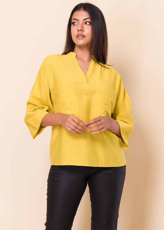 Blouse With Large Pockets