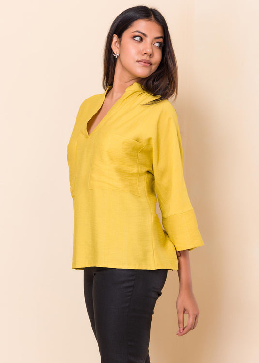 Blouse With Large Pockets