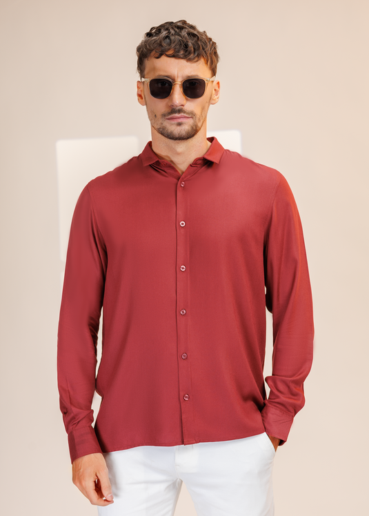 Detailed Party Wear L/S Shirt