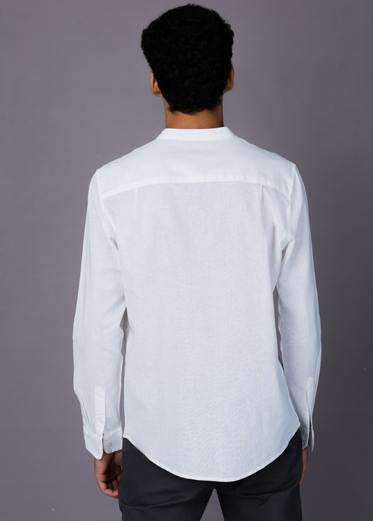 Pleat Detailed L/S shirt