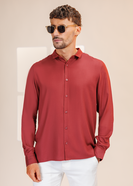 Detailed Party Wear L/S Shirt