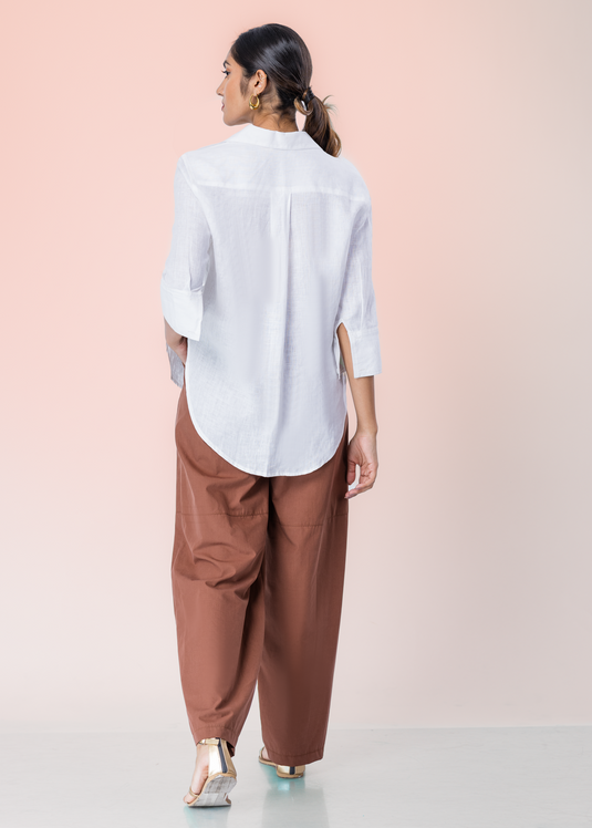 Basic Linen Blouse
