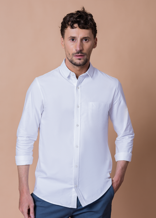 Casual Oxford Long Sleeve Shirt