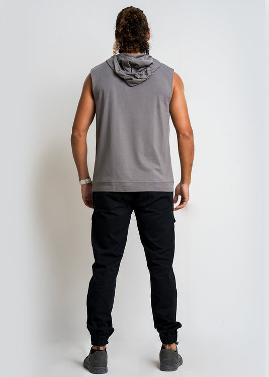 Loungewear Mens Sleeveless Hoodie