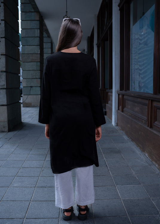 Long sleeve kurtha top