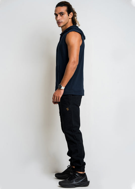 Loungewear Mens Sleeveless Hoodie