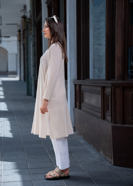 Long sleeve kurtha top