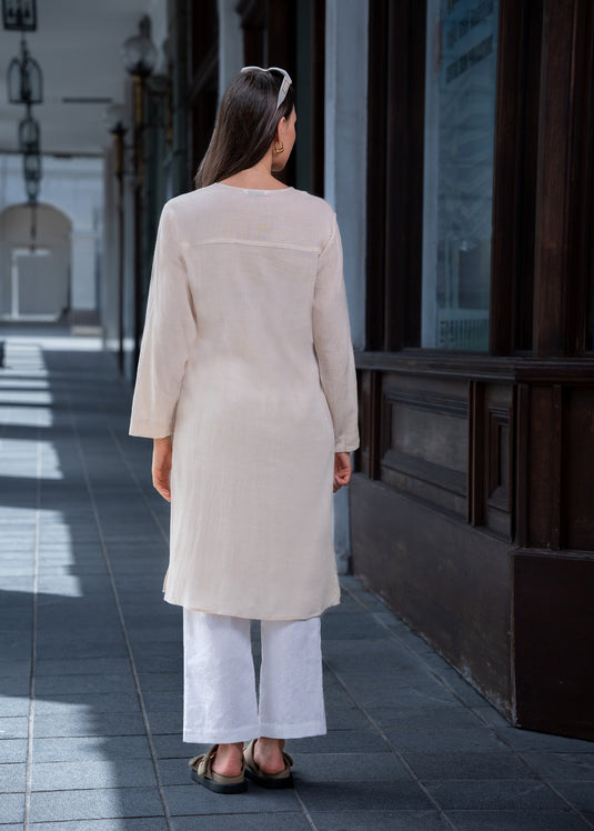 Long sleeve kurtha top