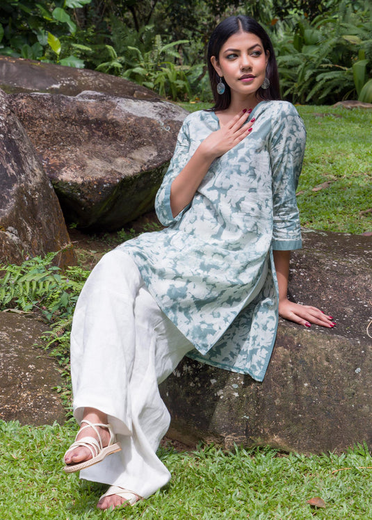 Batik kurtha top