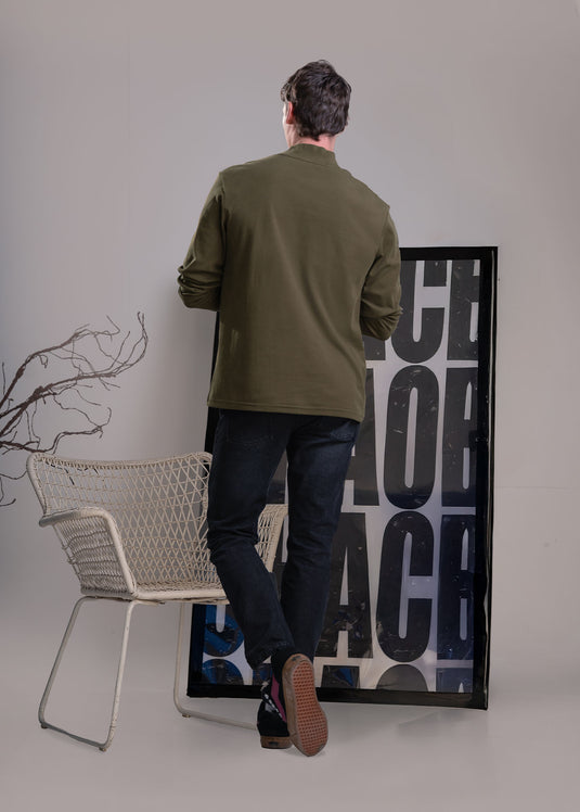 Long Sleeve Turtleneck T-Shirt