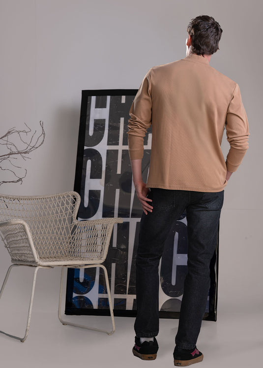 Long Sleeve Turtleneck T-Shirt