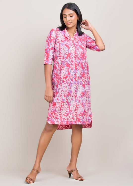 Batik multi coloured dress