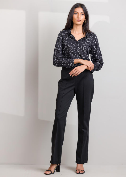 Polka dot basic shirt