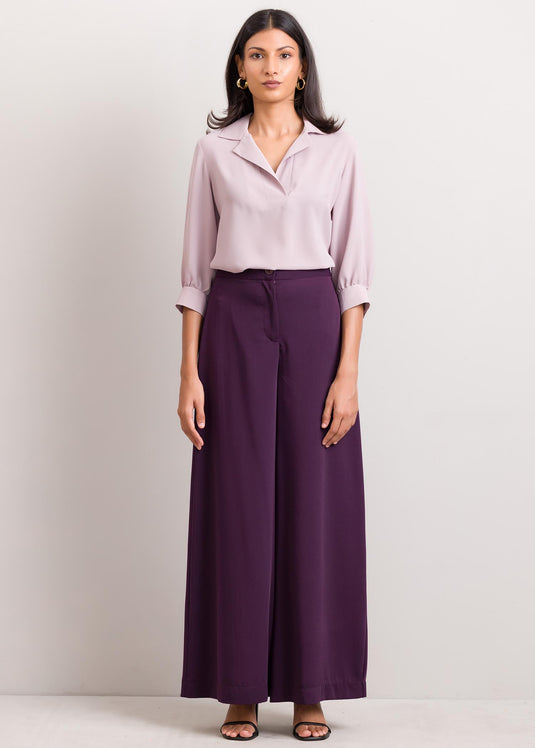 Collar detailed blouse
